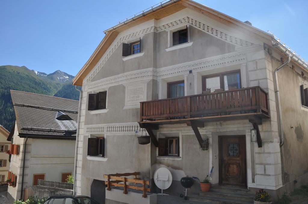 Attika Wohnung 7546 Ardez Exterior photo